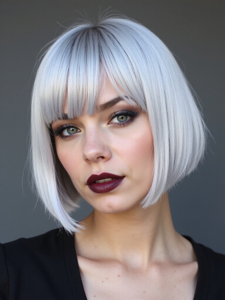seasonal silver hair variations