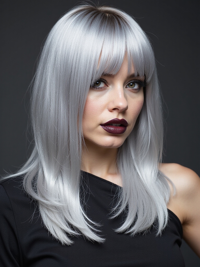 silver hair bold acceptance