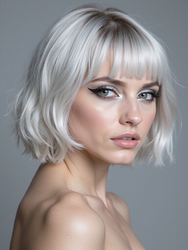silver hair pop culture