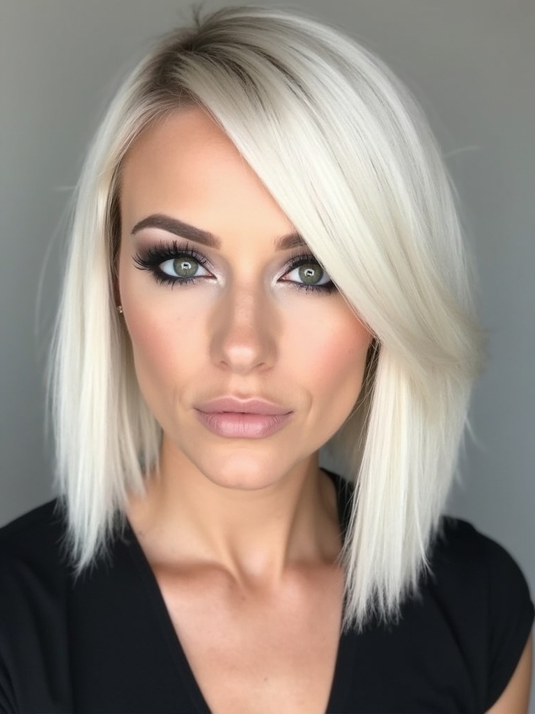 sleek versatile modern hairstyle
