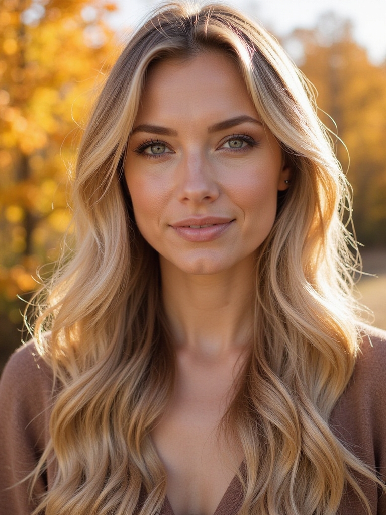 soft cozy elegant hair
