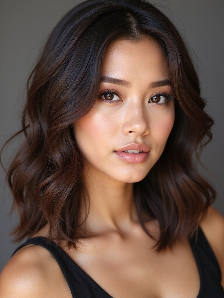 soft waves chocolate undertones