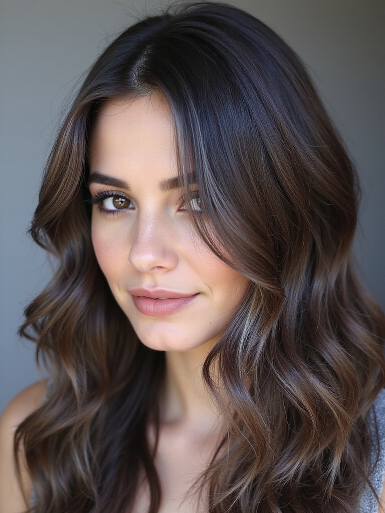 sophisticated cool brunette shades