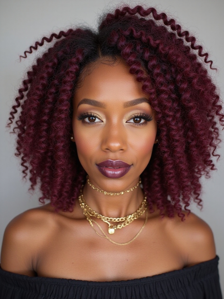 spiral curls low maintenance