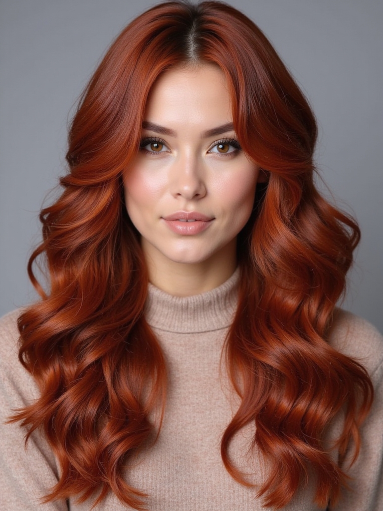 spontaneous diy red hair