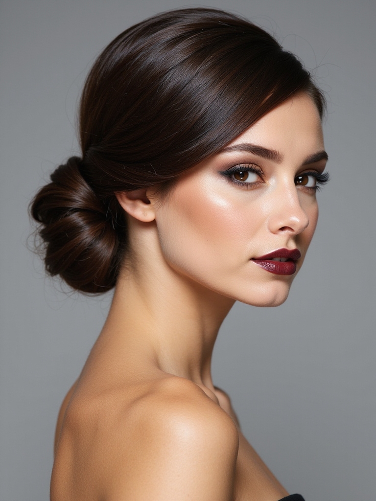 step by step rolled updo guide