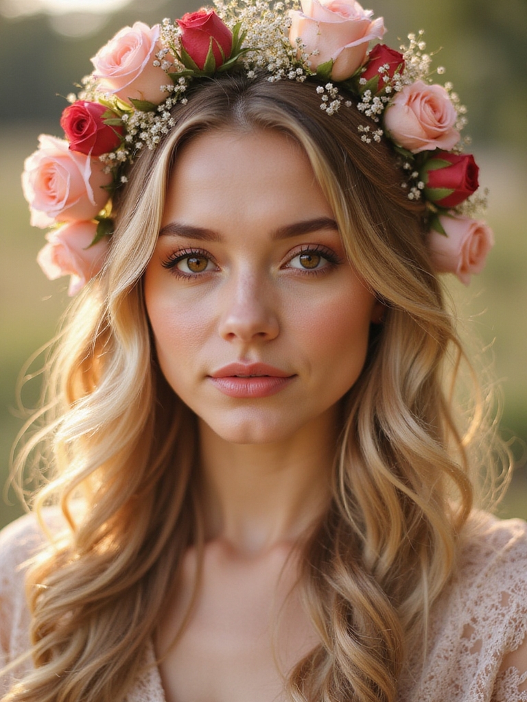styling floral tiaras beautifully