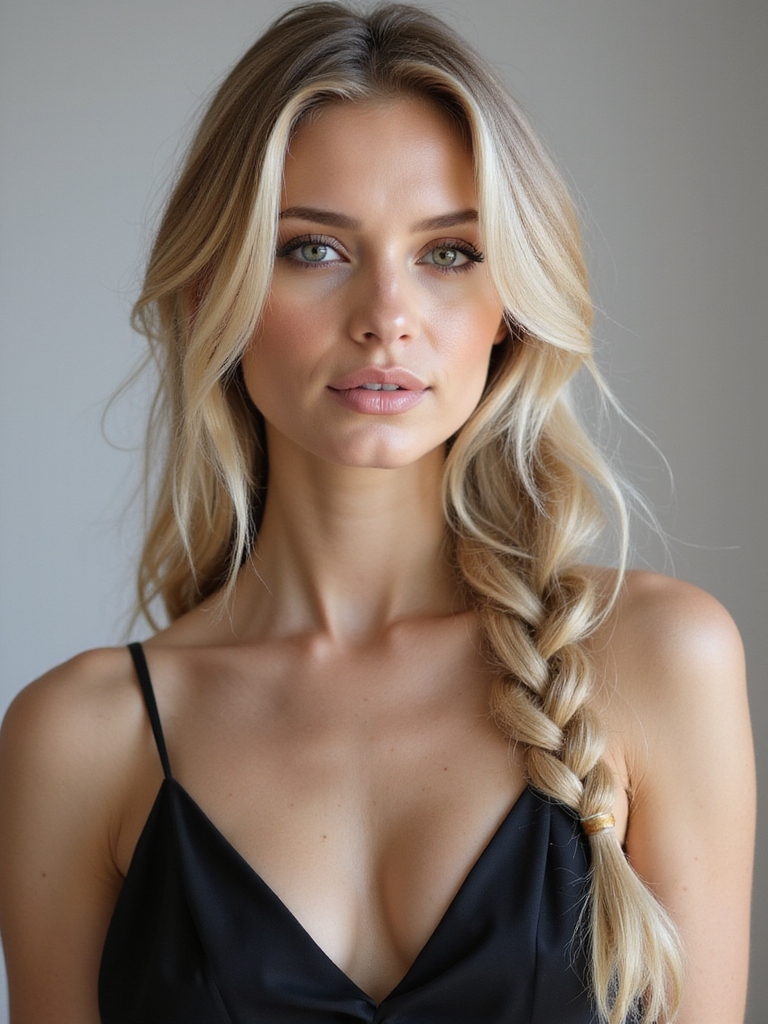 stylish secure easy braid