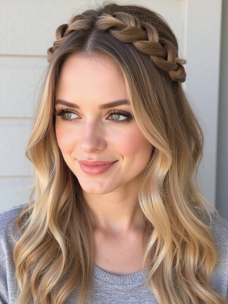 stylish yet low key braid