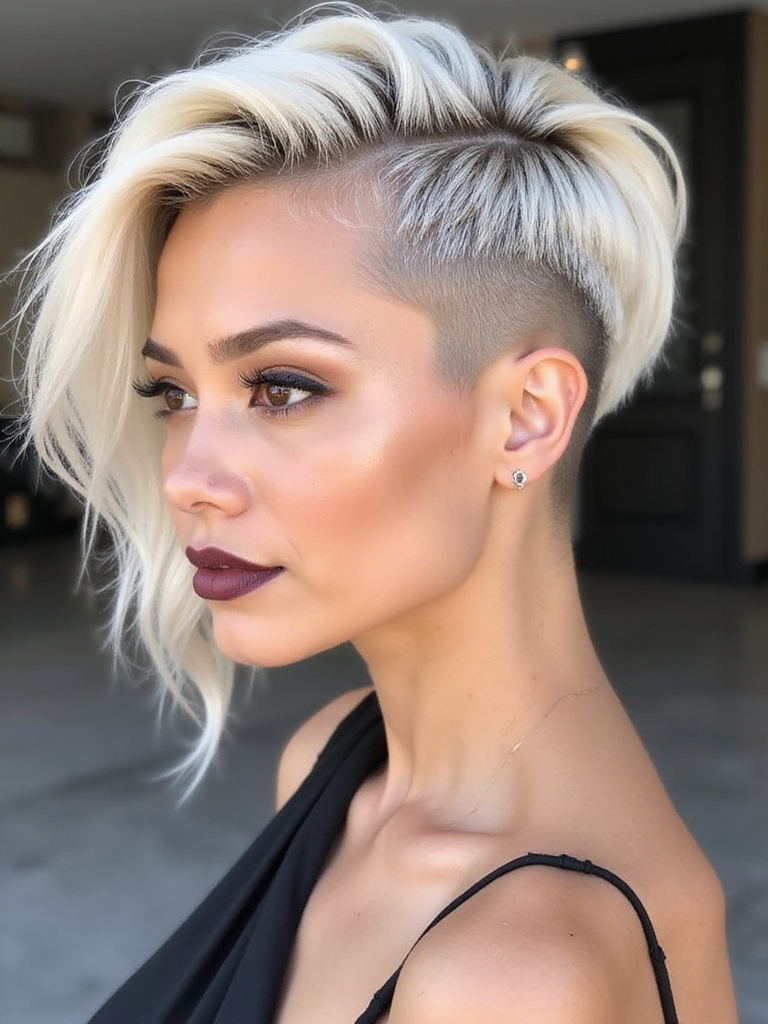 textured bold confidence hairstyle