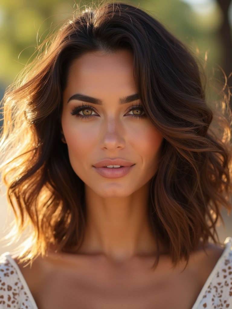 textured lob with volume