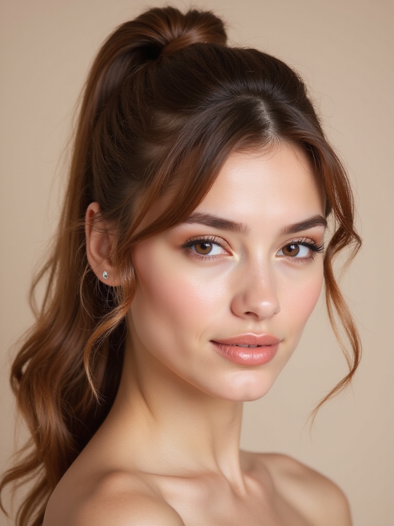 timeless ponytail hairstyle twist