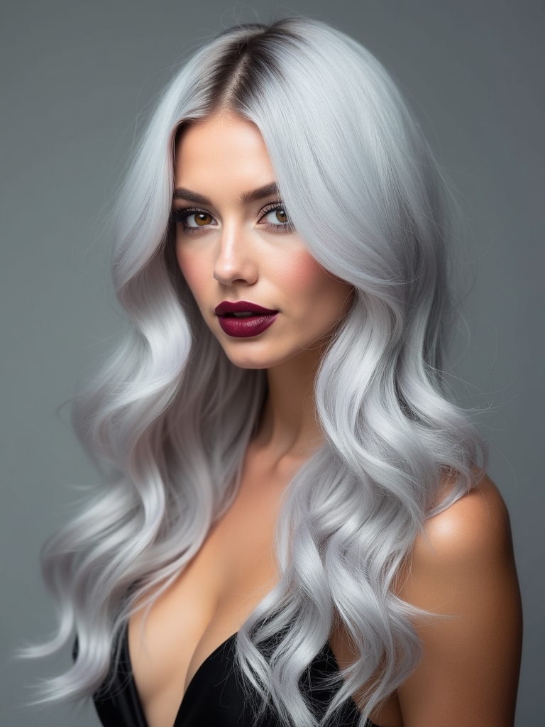 transition to grey hair
