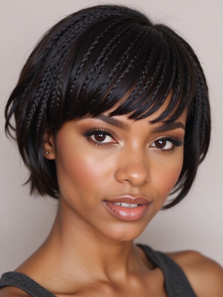 twisted bangs for allure