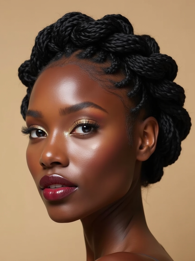 twisted crown braid tutorial