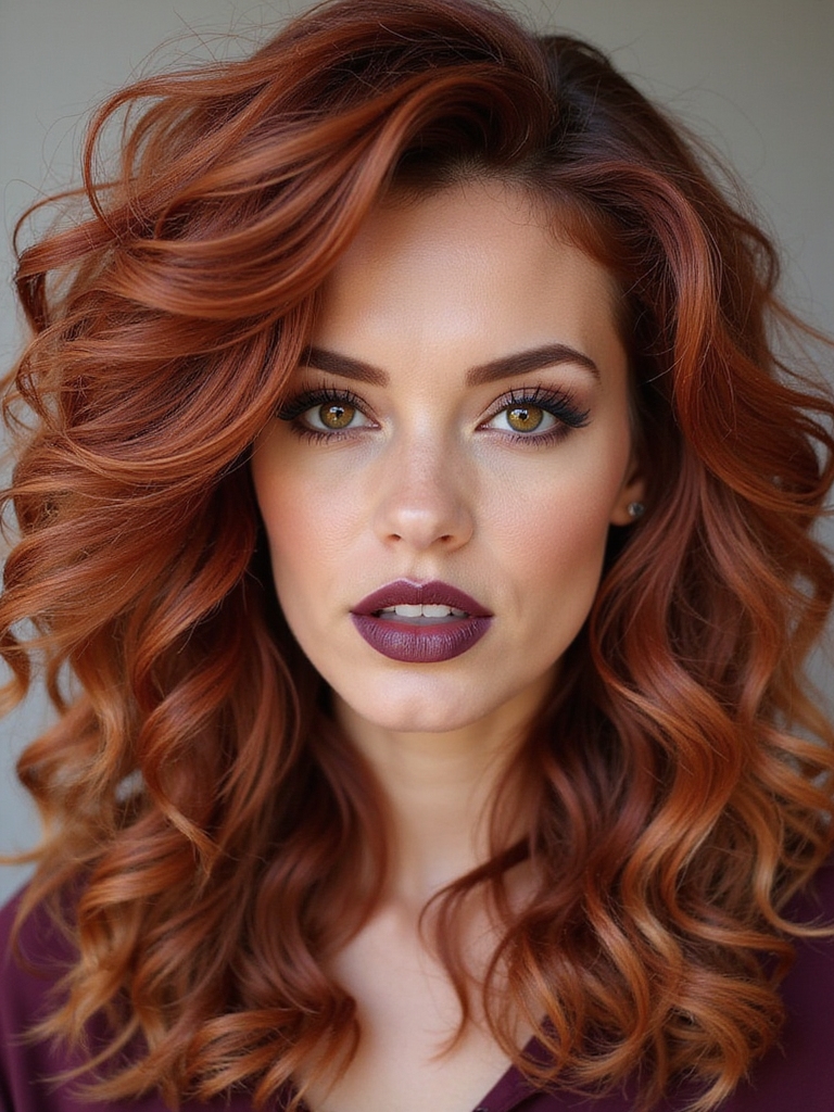 vibrant multi dimensional red layers