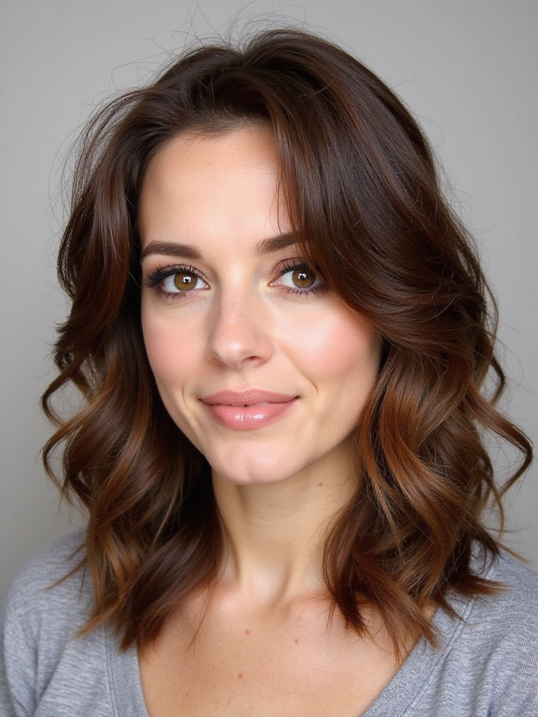 volumized blowout styling steps