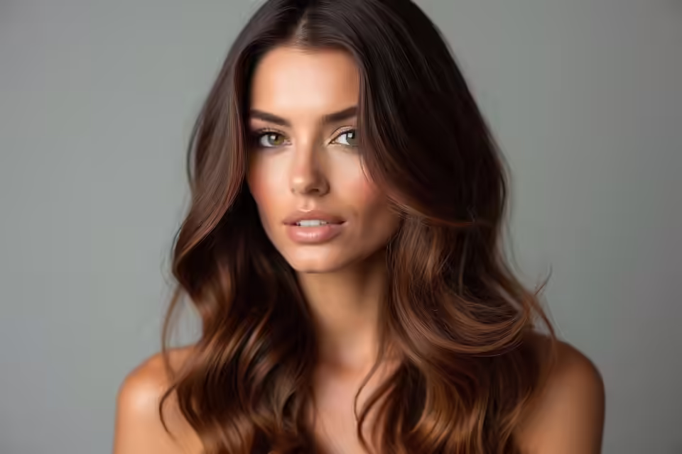 warm chocolate caramel tones