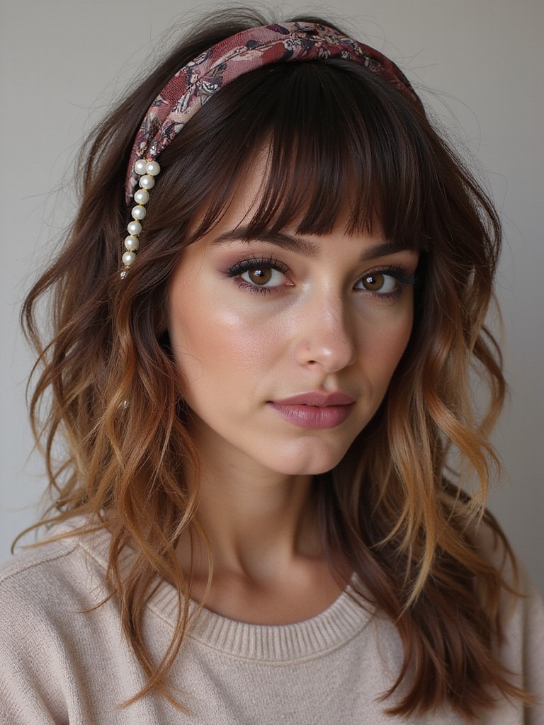 wolf cut hair accessories