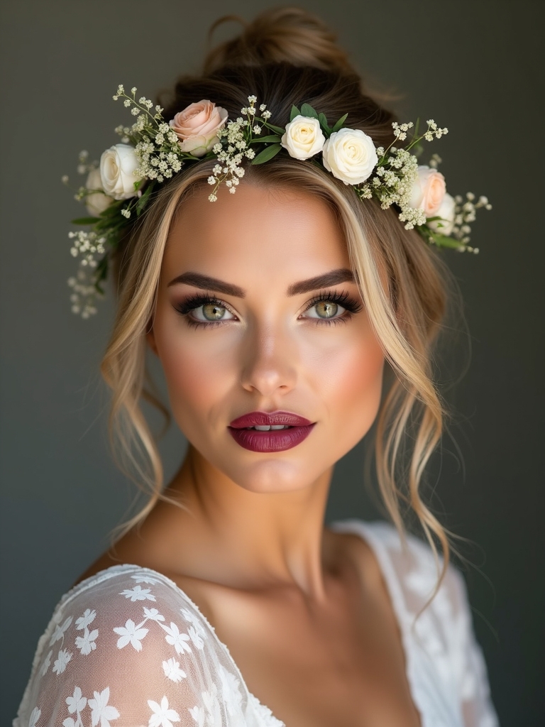 affordable floral hair accessories
