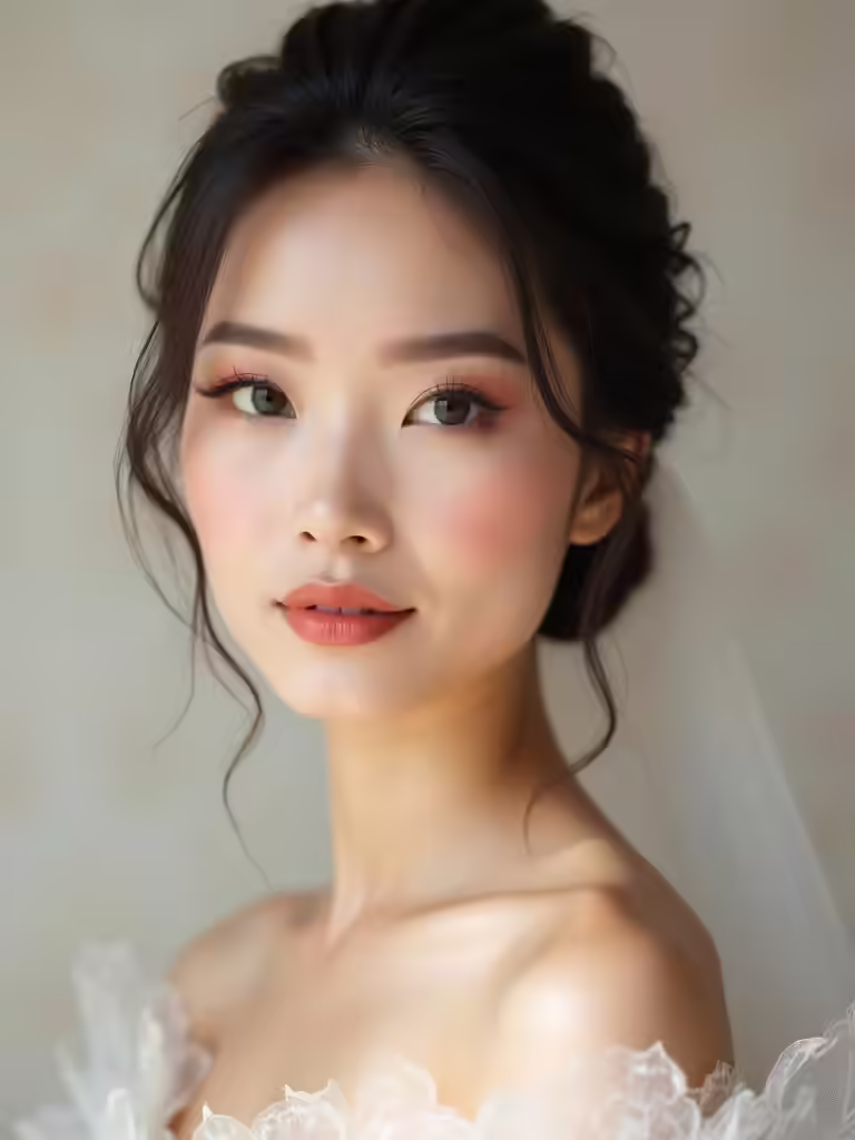 asian brides makeup trends
