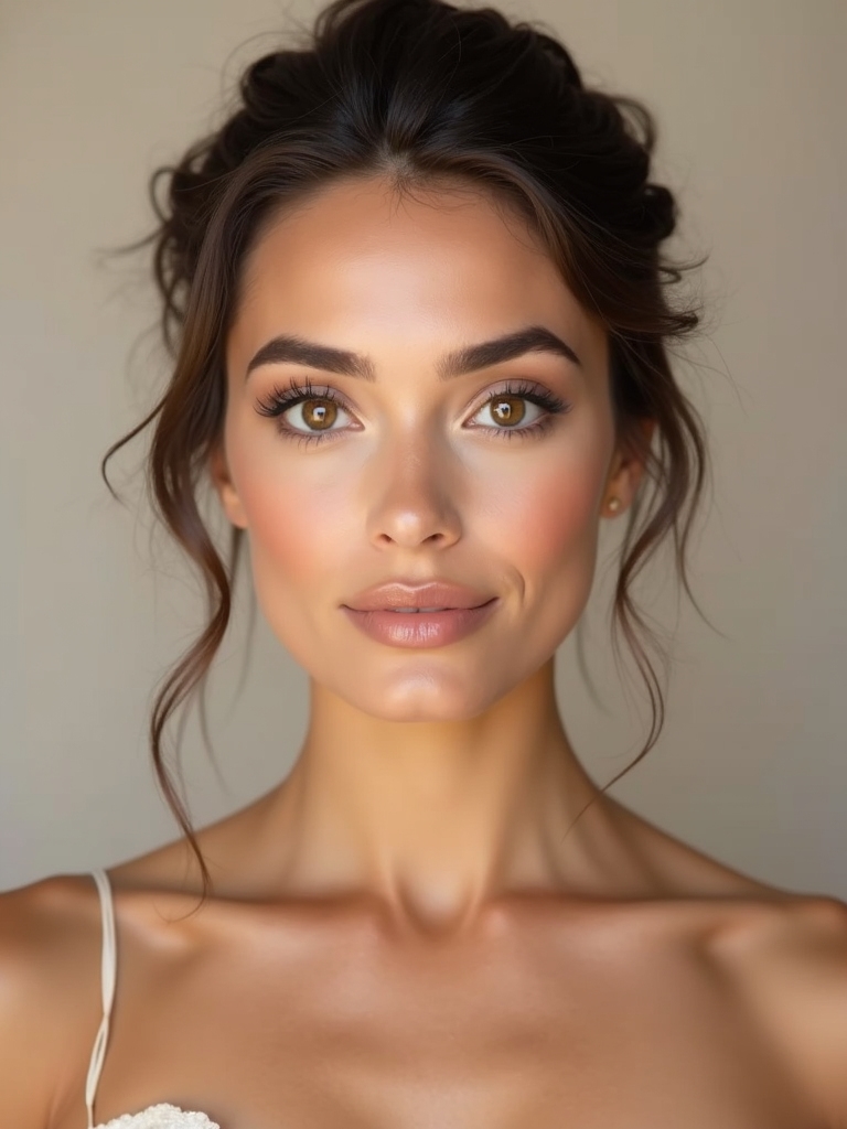 authentic soft wedding makeup