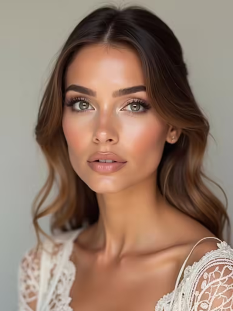balanced defined bridal eyes