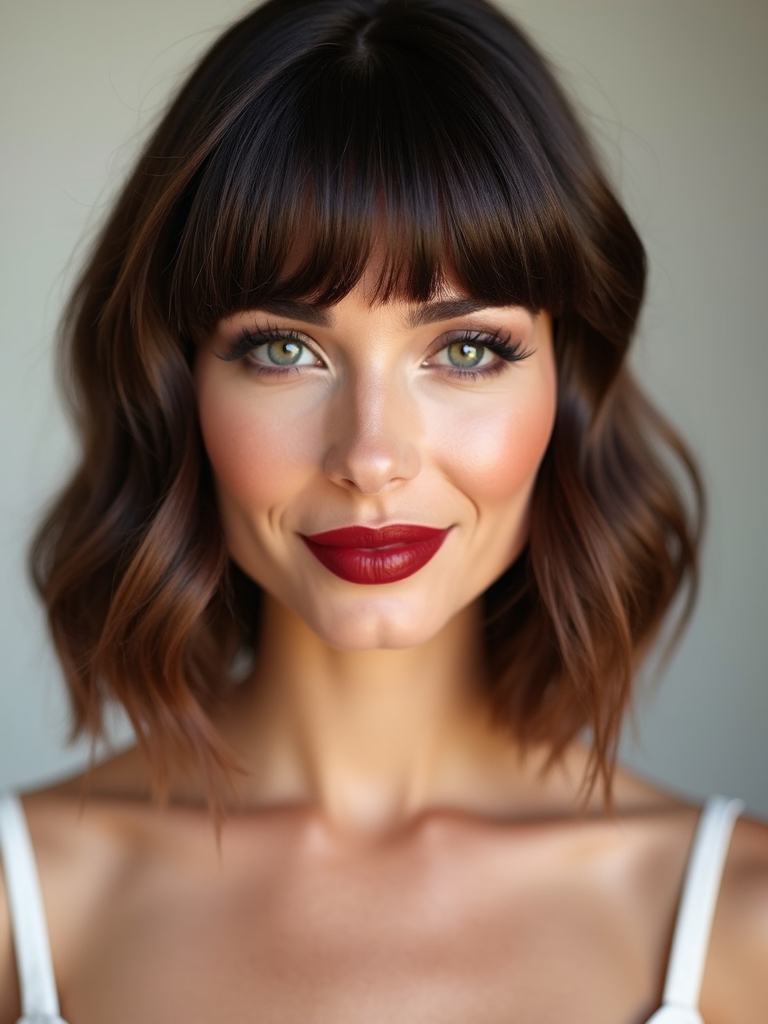 bangs for every face shape