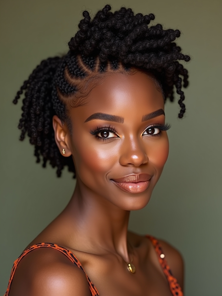 bantu knots and twists