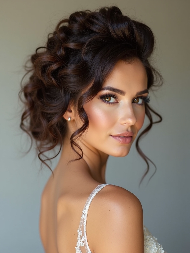 beginner friendly spiral updo