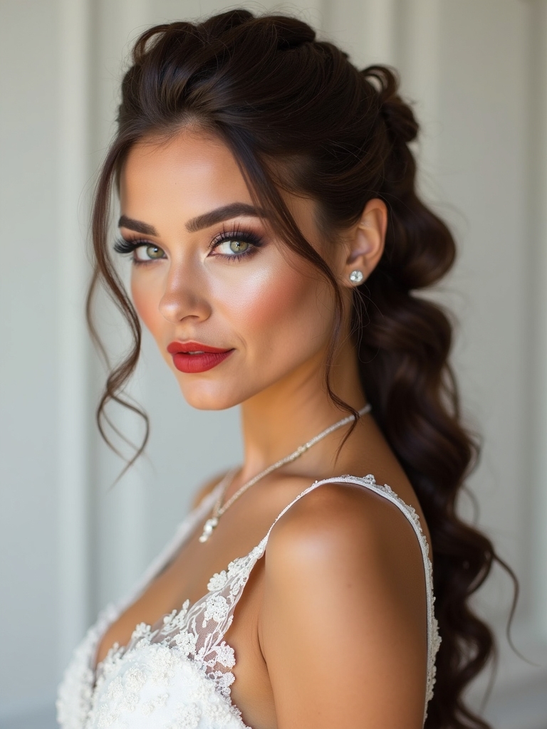 blended braids with techniques