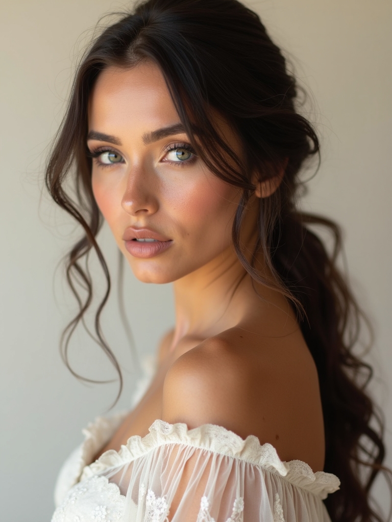boho bride makeup inspiration