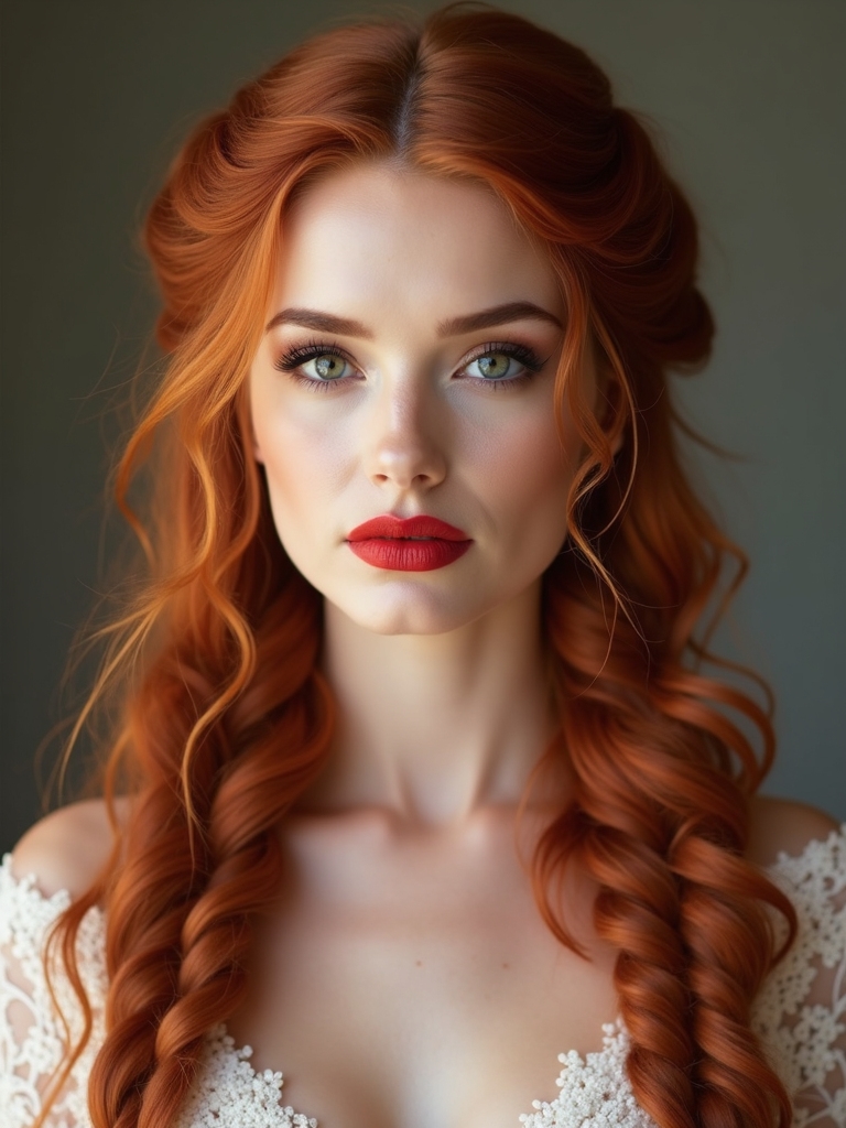 bold braids for weddings