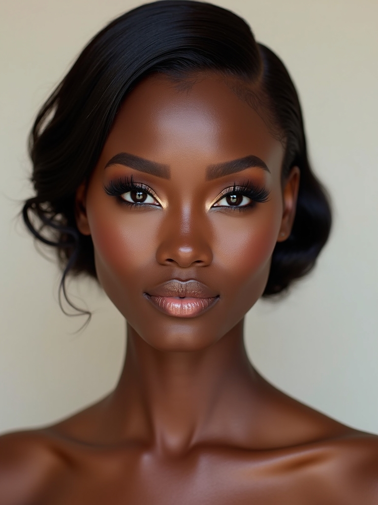 bold brows fluttering lashes
