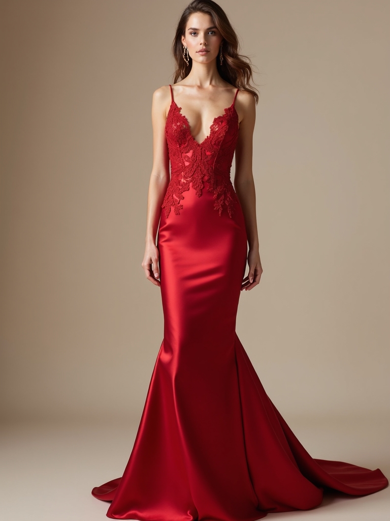 bold elegance in red