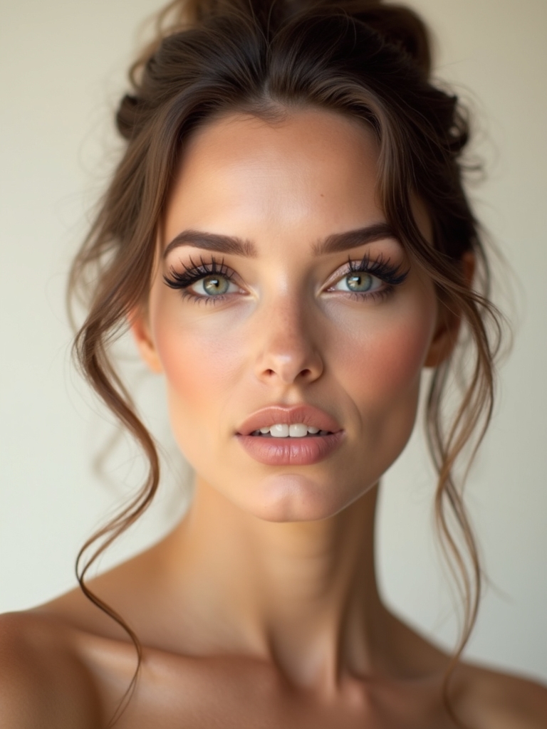 bold lashes natural smile