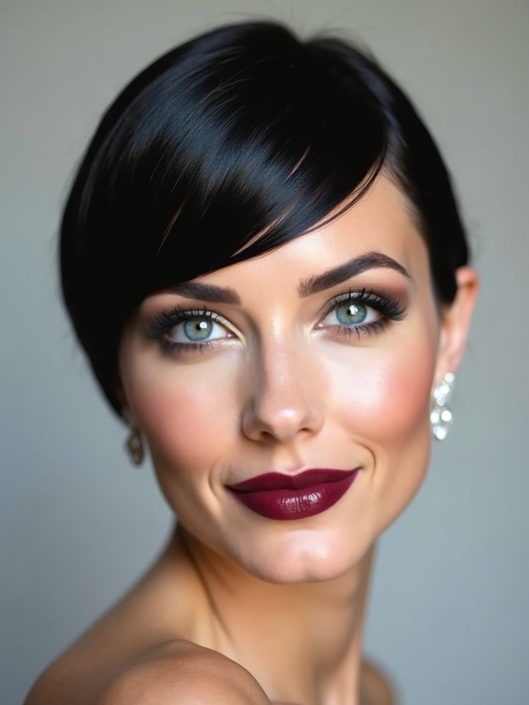 bold modern bridal elegance