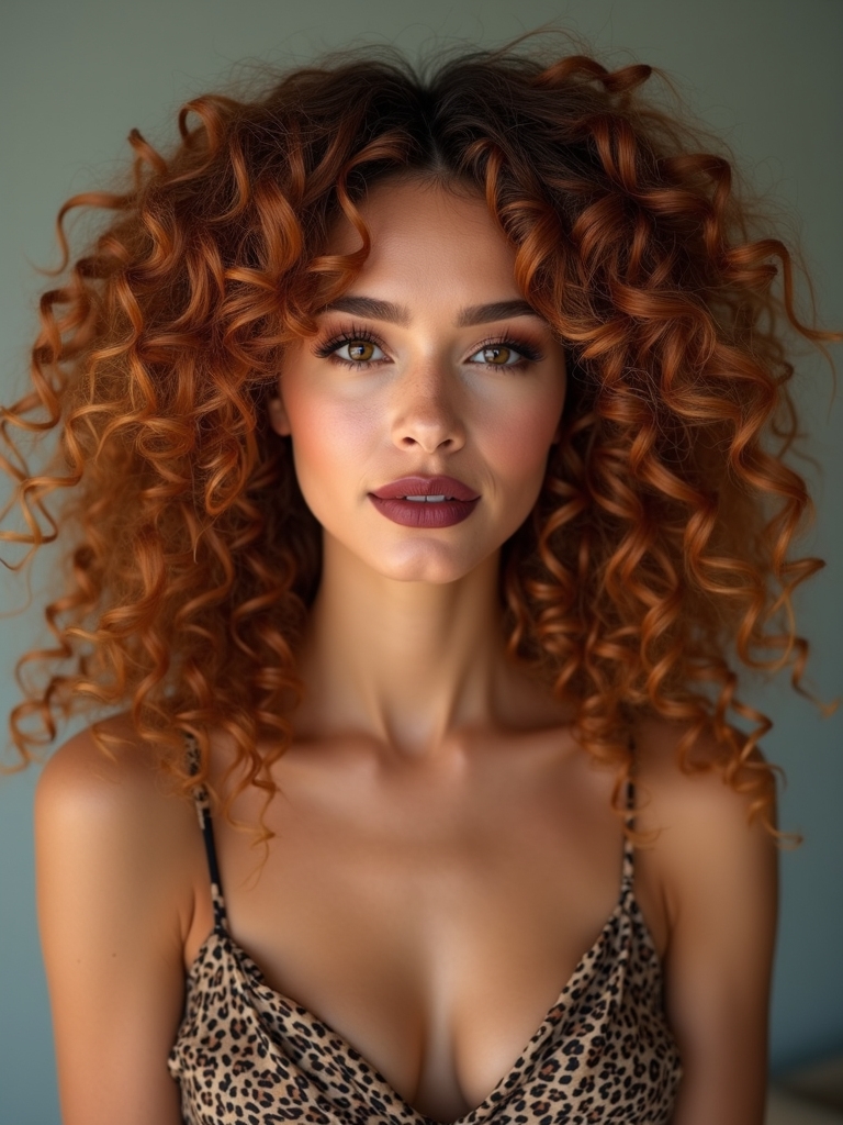 bouncy curls for engagement