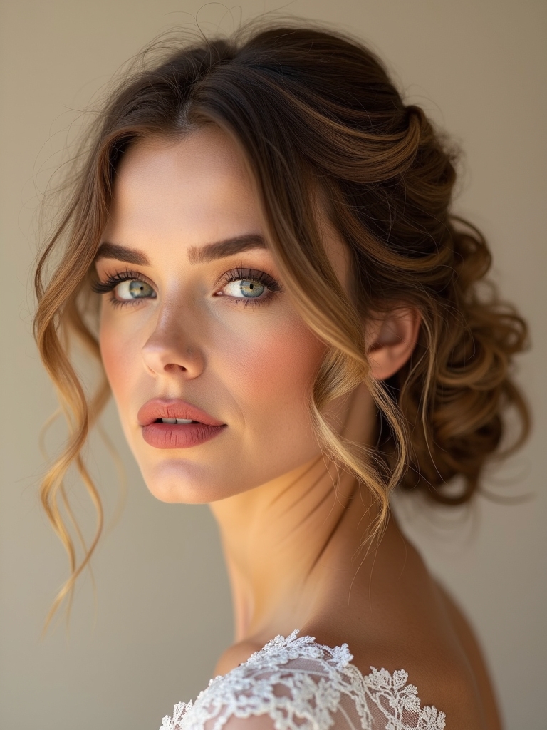 braided accents for curls