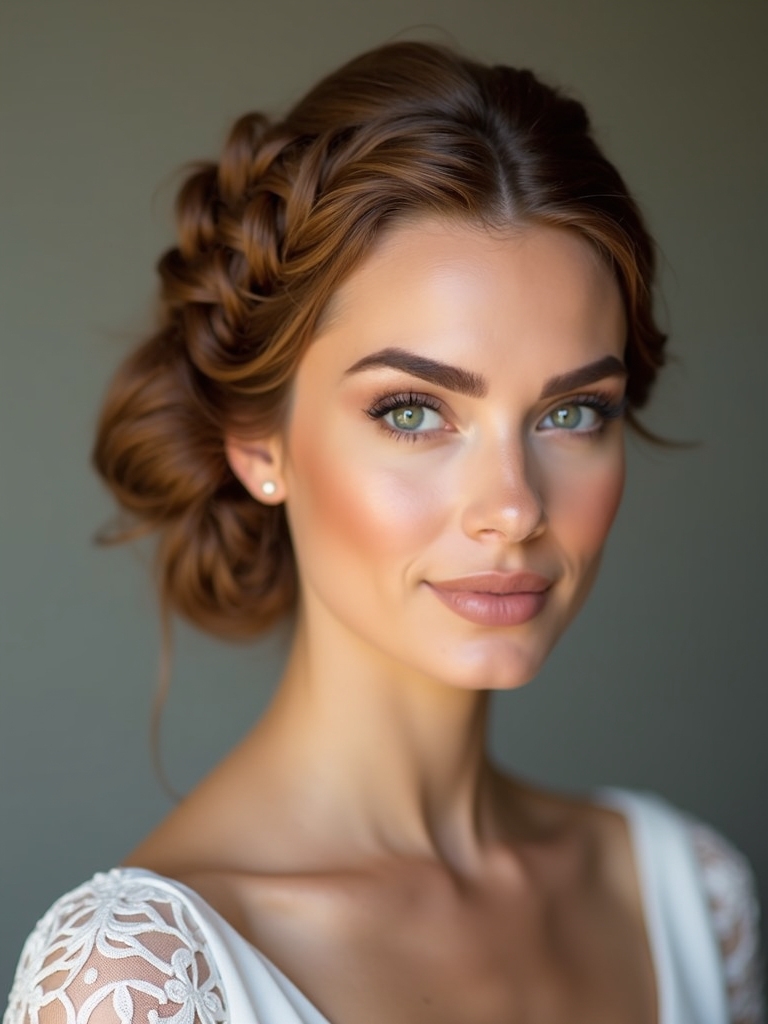 braided accents for elegance