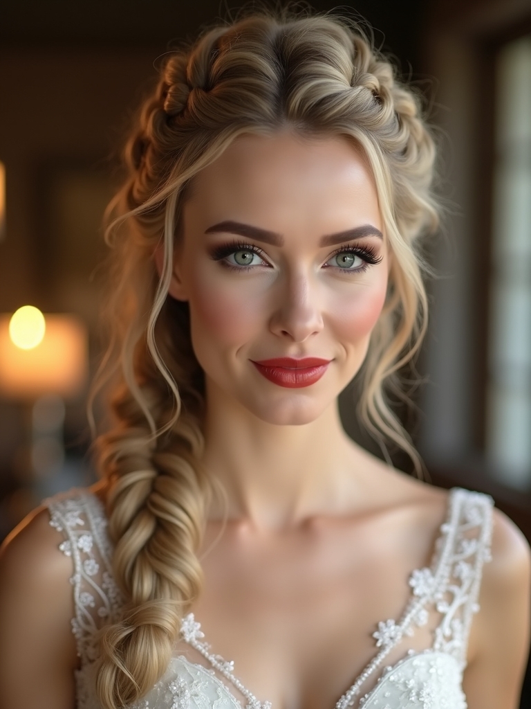 braided crown for elegance