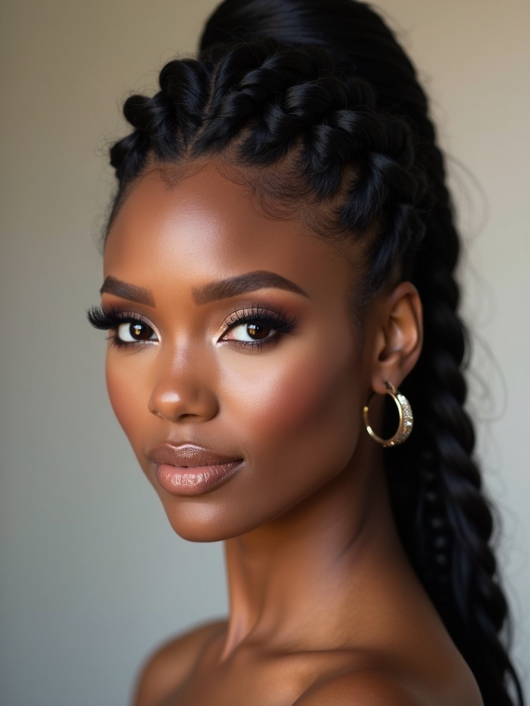 braided elegance for celebrations