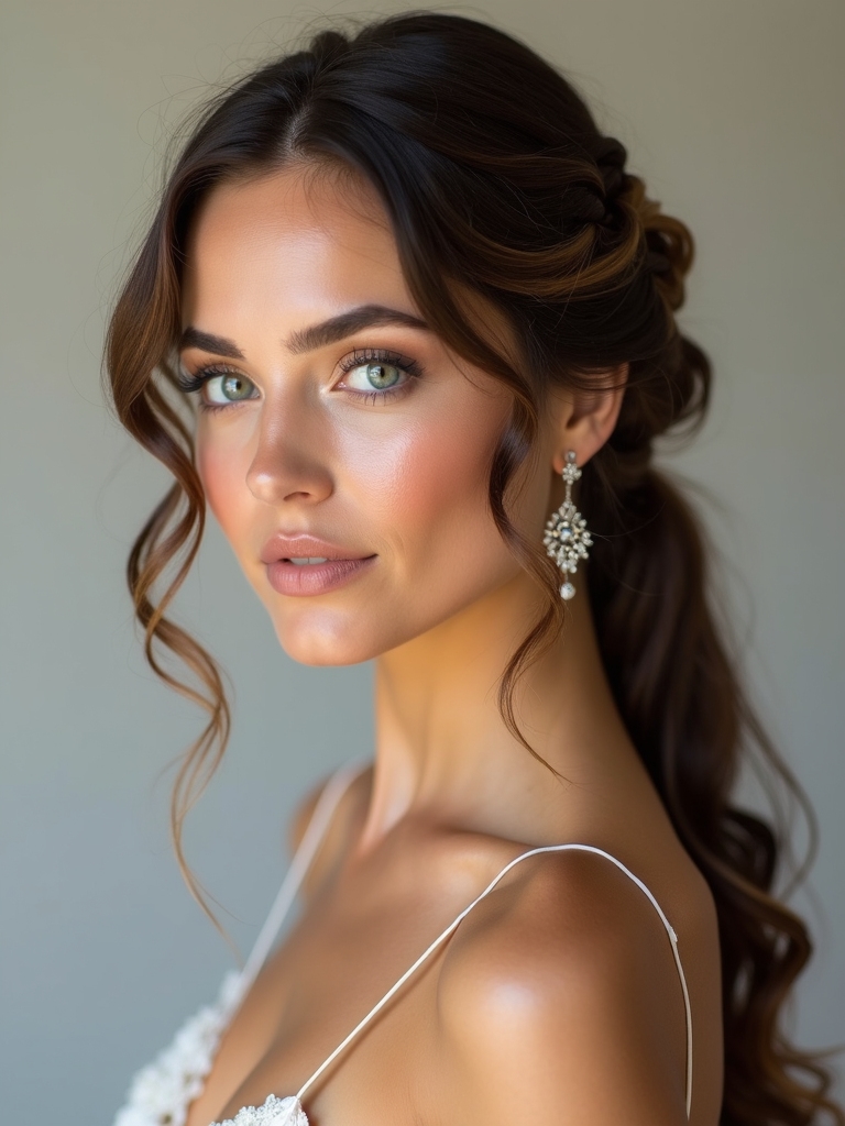 braided hairstyles for brides