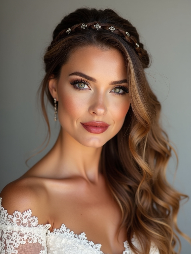 braided natural texture hairstyle