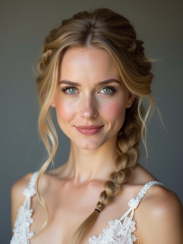 braids for elegant necklines