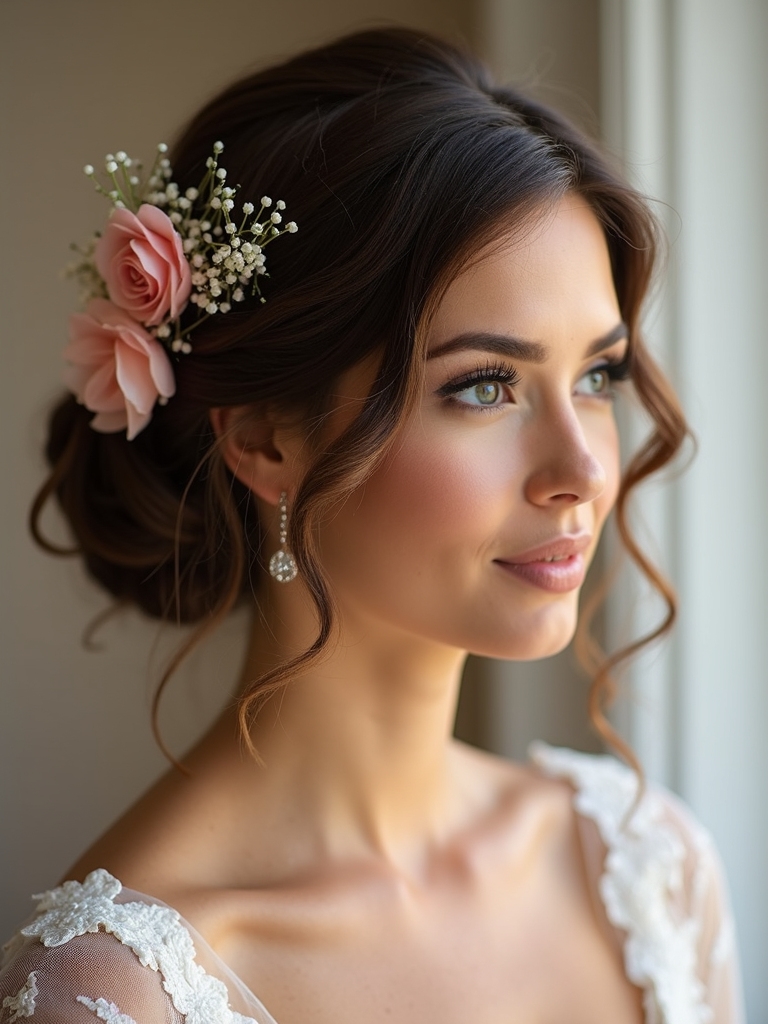 bridal accessories enhance hairstyles