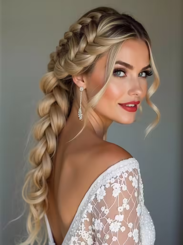 bridal braid hairstyle trends