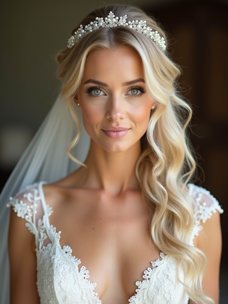 bridal hair accessories enhance aesthetics