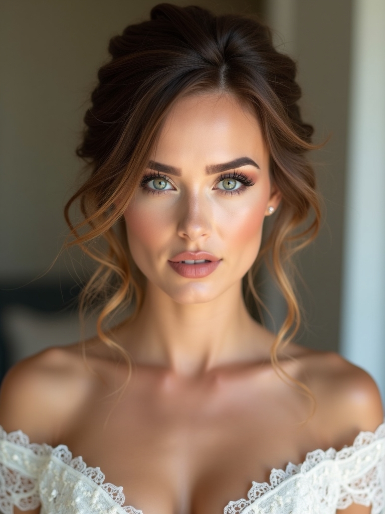 bridal hair sets tone