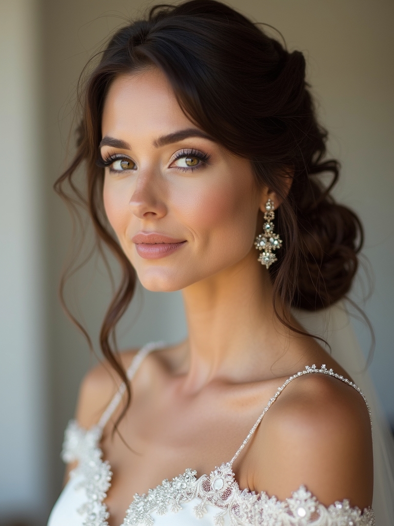 bridal hairstyles balance texture silhouette